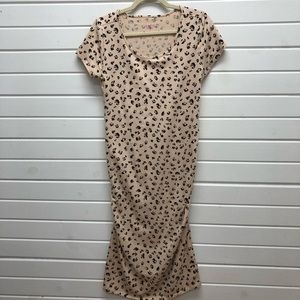 isabel maternity by ingrid & isabel cheetah dress